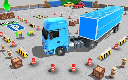 Real Euro Truck Parking Games | 游戏 | XWorld