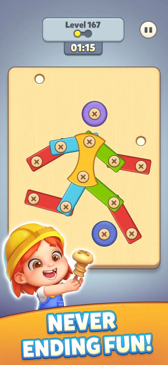 Wood Master: Screw Puzzle | Games | XWorld