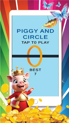 Piggy and Circle Mission | Jogos | XWorld