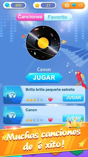 Piano juego: Canción clásica | juego | XWorld