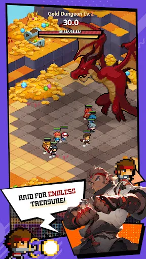 Rumble Squad: Idle Pixel RPG | Permainan | XWorld