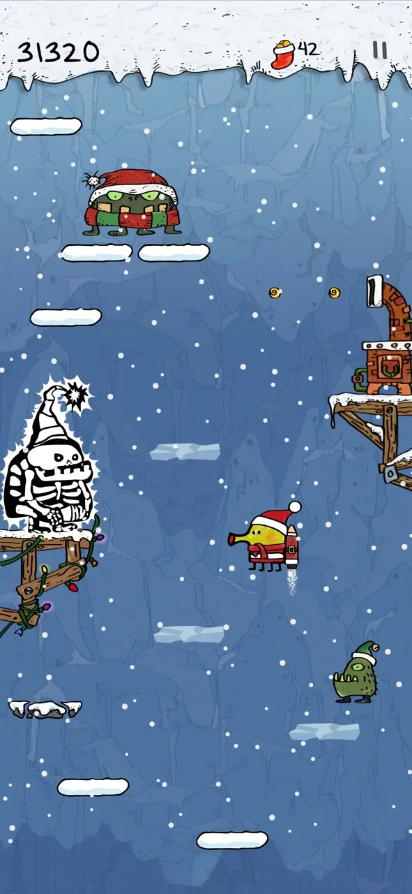 Doodle Jump Christmas PLUS | Игры | XWorld