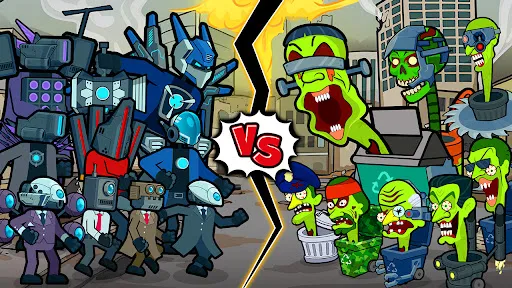 Merge War: Monster vs Cyberman | juego | XWorld