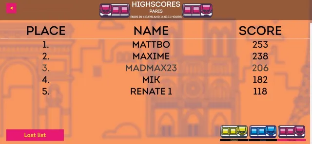 Next Station - Paris | Игры | XWorld