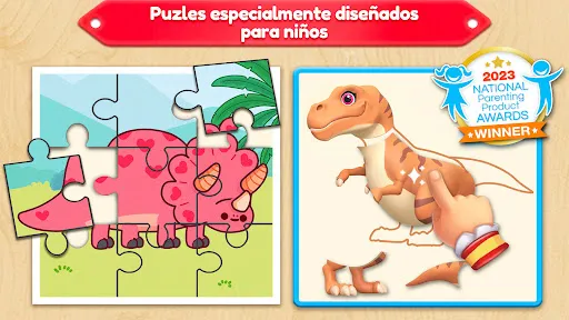 Dino puzles para niños | juego | XWorld