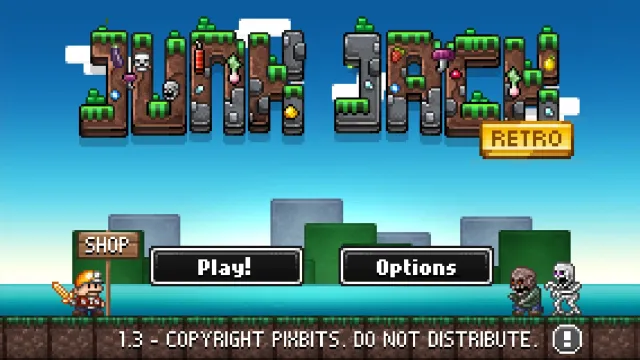 Junk Jack Retro | Permainan | XWorld