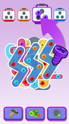 Screw Pin Jam Puzzle | juego | XWorld