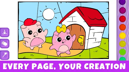 Bibi Dongeng: mewarnai anak 2+ | Permainan | XWorld