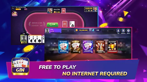 Gin Rummy - Offline Card Game | Games | XWorld Gin Rummy - Offline Card Game | Games | XWorld