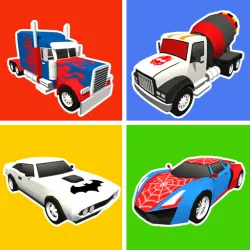 XWorld | Superhero Car Merge Battle