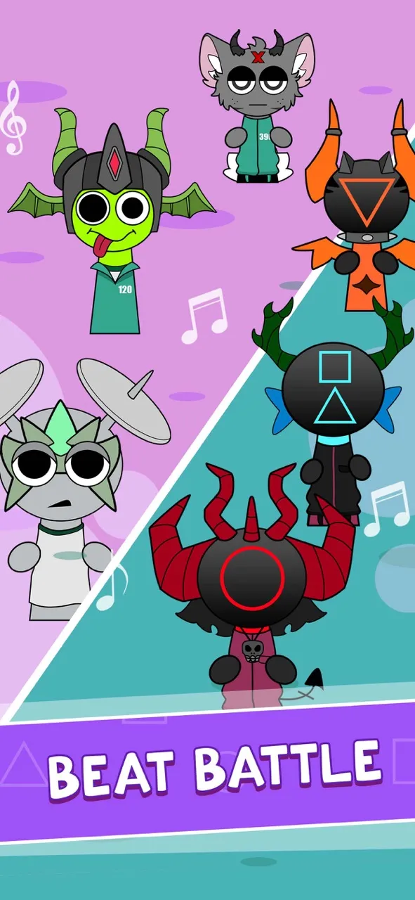 Cute Monster Band | 游戏 | XWorld