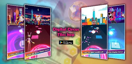 Pomni Digital Circus Tiles Hop | Permainan | XWorld