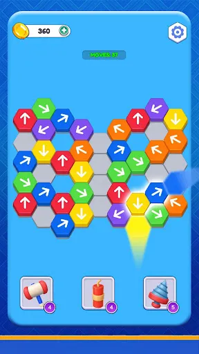 Hexa Escape: Tap Color slide | Games | XWorld