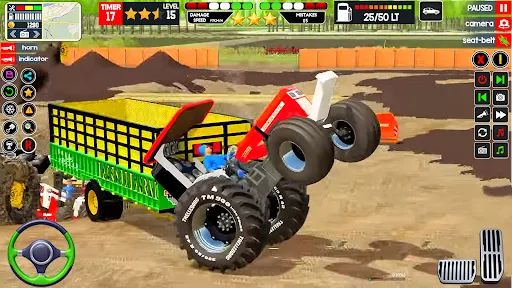 Real Indian Cargo Tractor 2025 | 游戏 | XWorld