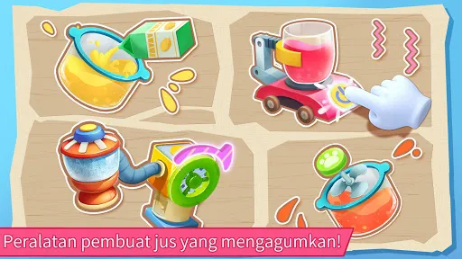 Pembuat Jus Bayi Panda | Permainan | XWorld