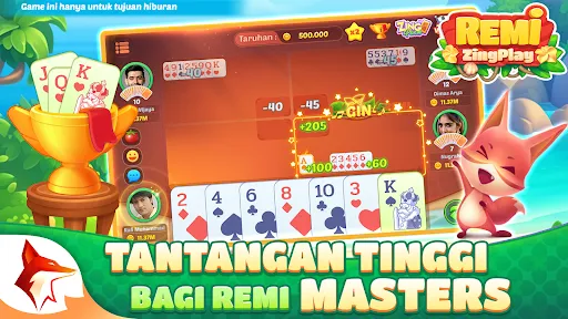 Remi ZingPlay Gin Rummy Kartu | Permainan | XWorld