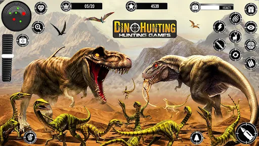 Wild Dino Hunting Gun Games | เกม | XWorld