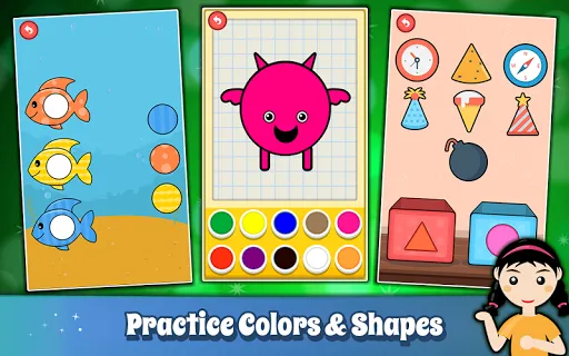 Shapes & Colors Games for Kids | Games | XWorld