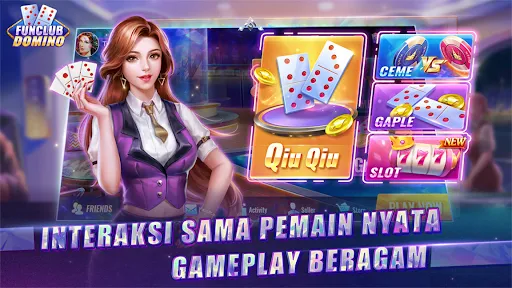 FunClub Domino QiuQiu 99 SicBo | Permainan | XWorld