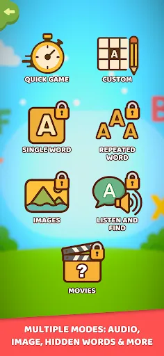 Word Search for Kids | Games | XWorld