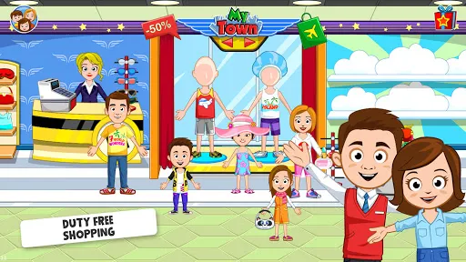 My Town Airport games for kids | Games | XWorld