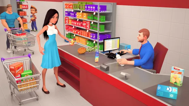 Supermarket Shopping Mall Game | Permainan | XWorld