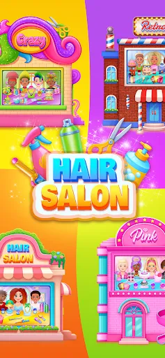 Hair Salon Games For Kids | Игры | XWorld