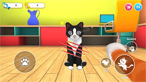 Cat Mayhem: Gran’s Angry | 游戏 | XWorld