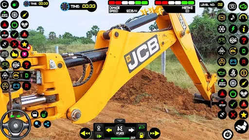 Real Snow Excavator - JCB | 游戏 | XWorld