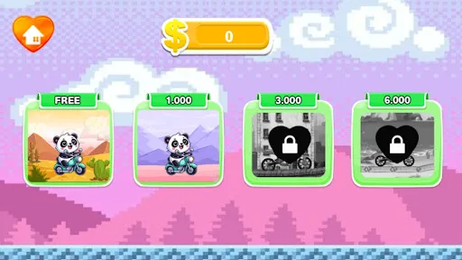 Panda Moto Extreme | 游戏 | XWorld