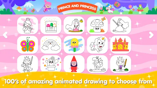 Coloring and Drawing For Girls | Games | XWorld