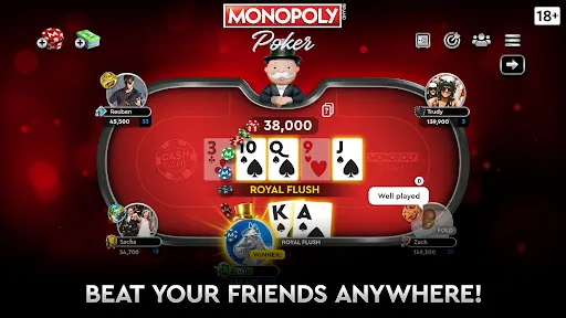 MONOPOLY Poker - Texas Holdem | 游戏 | XWorld