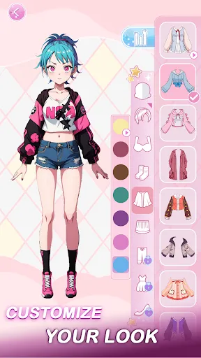 Anime Dress Up Games Moe Girls | Games | XWorld