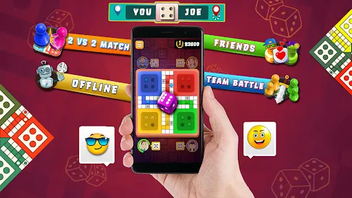 Ludo Online Dice Board 3D Game | Permainan | XWorld