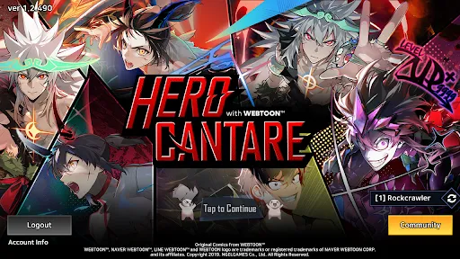 Hero Cantare with WEBTOON™ | เกม | XWorld