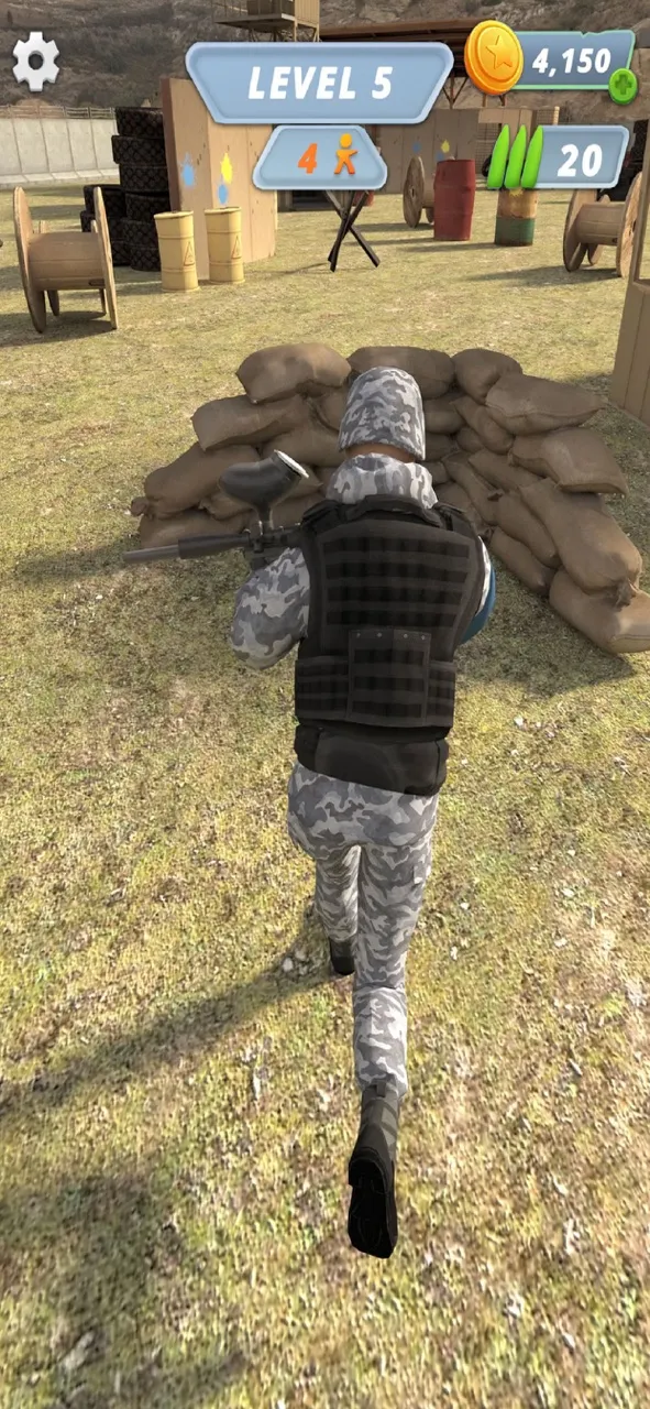 Paintball Attack 3D: Color War | Jogos | XWorld