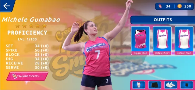 Creamline Good Vibes Smash | Games | XWorld