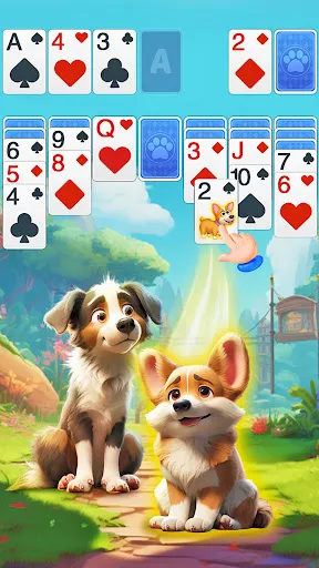 Solitaire Dog Rescue | Games | XWorld