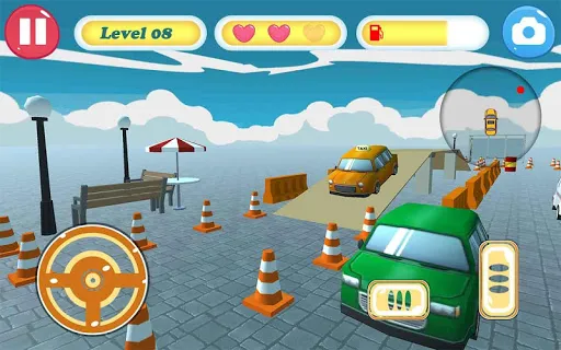 Modern Car Parking Toon Taxi | เกม | XWorld