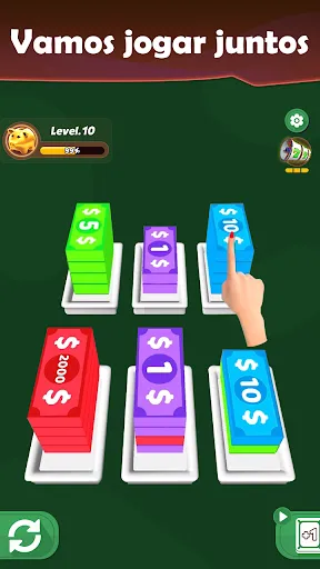 Banknote Sort Game | Jogos | XWorld