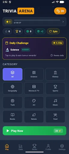 Trivia Arena: AI quiz battles | 游戏 | XWorld