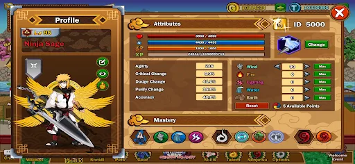 Ninja Sage | Permainan | XWorld