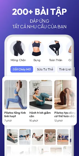 Bài tập Pilates tại nhà | Games | XWorld