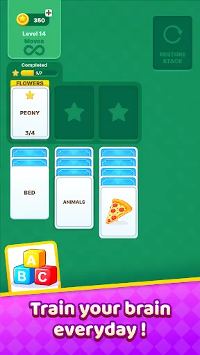 Solitaire Words & Pictures | 游戏 | XWorld