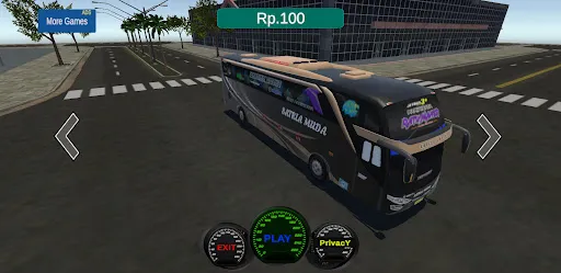 Bus Telolet Basuri Simulator | Permainan | XWorld