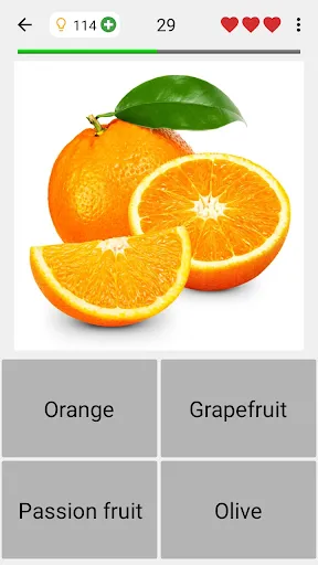 Fruit and Vegetables - Quiz | Games | XWorld