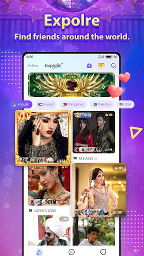 Halla Live - Group Voice Chat | 游戏 | XWorld Halla Live - Group Voice Chat | 游戏 | XWorld