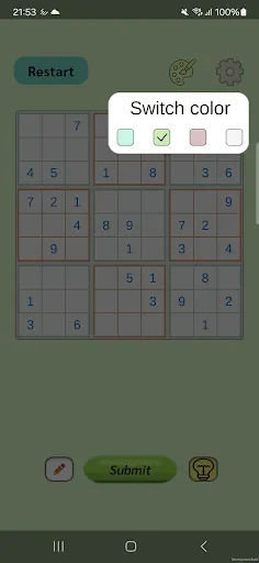 BV Sudoku | Games | XWorld