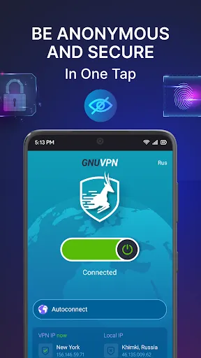 GnuVPN - быстрый VPN и прокси | เกม | XWorld
