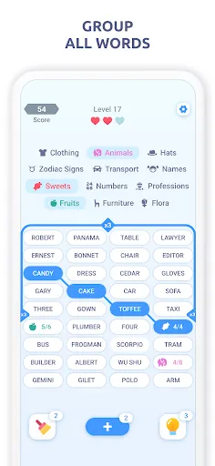 Associations Word Connections | Games | XWorld